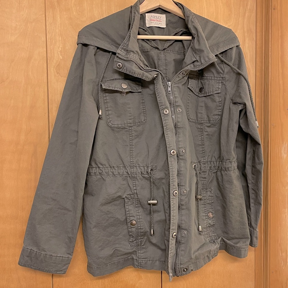 Utility Jacket -Grey size XL -Ashley by 26 International